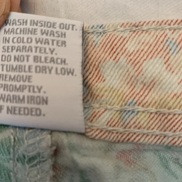 Delia floral skinny stretchy jeans size 9/10 - Picture 11 of 12